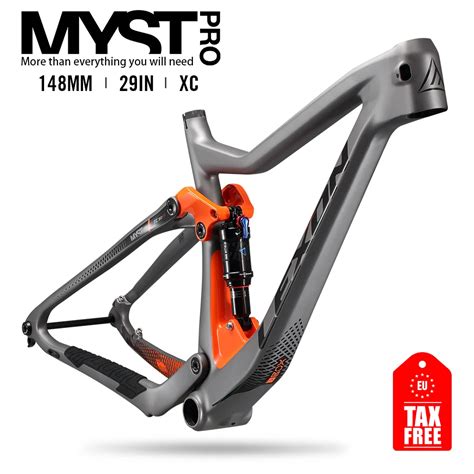 Lexon quadro de bicicleta suspensão total quadro 29er t1000 mtb carbono