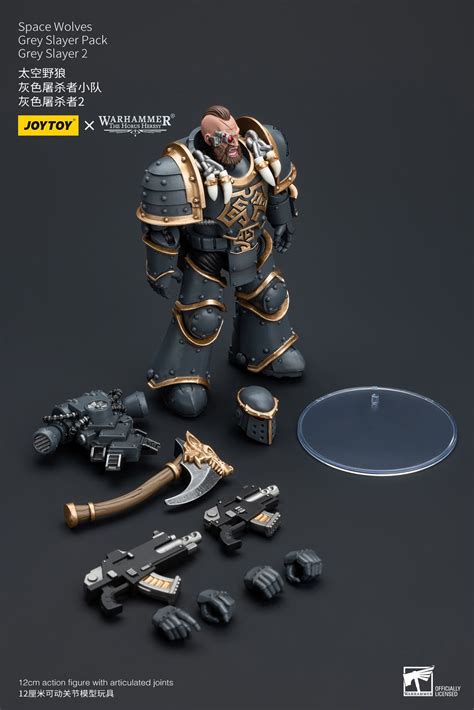 Joytoy Wh40k Space Wolves Grey Slayer Pack Joytoy Figure