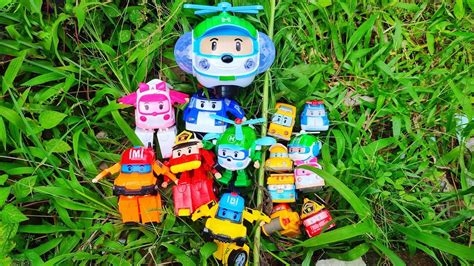 Mencari Mainan Robocar Poli Robocar Roy Amber Helly Mark Bucky