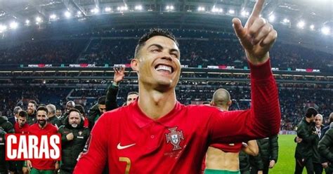 Caras Cristiano Ronaldo é o primeiro jogador a marcar em cinco