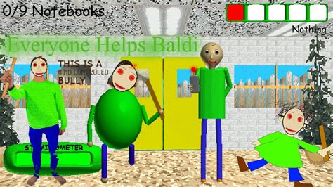 Everyone Helps Baldi Mod PinguYT YouTube