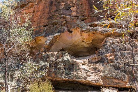 National Park Odyssey: Sandstone Caves, Pilliga National Park, NSW.