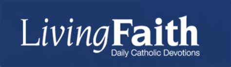 Complimentary Access to Living Faith devotionals for adults and kids -thru March! - CATECHIST ...