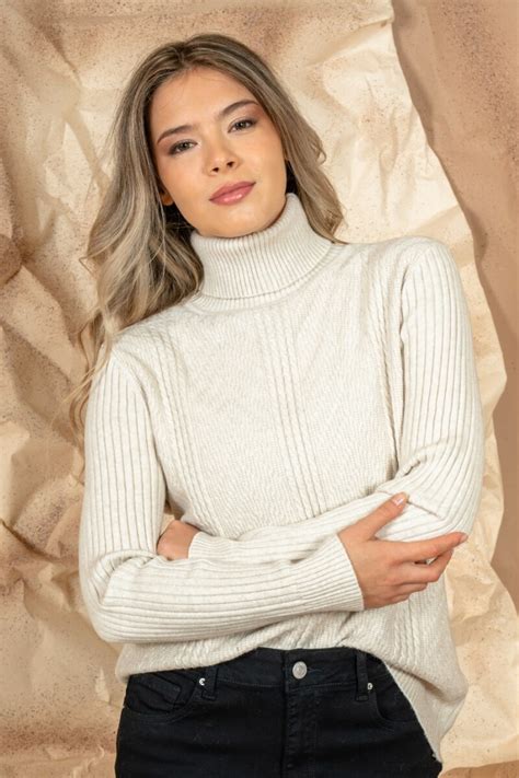 Sweater Adrine Beige Tits