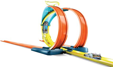 Hot Wheels Track Builder Zestaw do rozbudowy Split Loop najlepsze ceny tysiące opinii w x kom pl