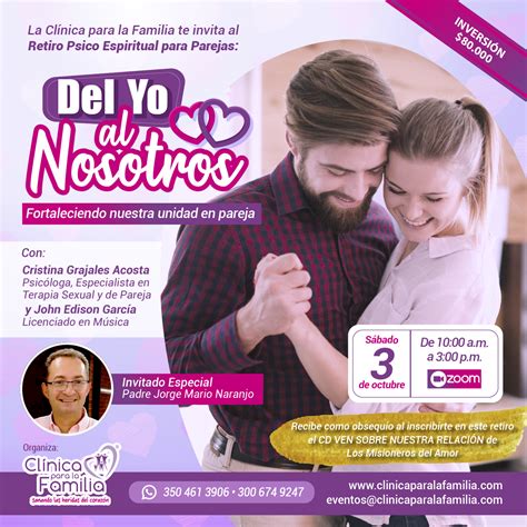 Retiro Psico Espiritual Para Parejas Del Yo Al Nosotros