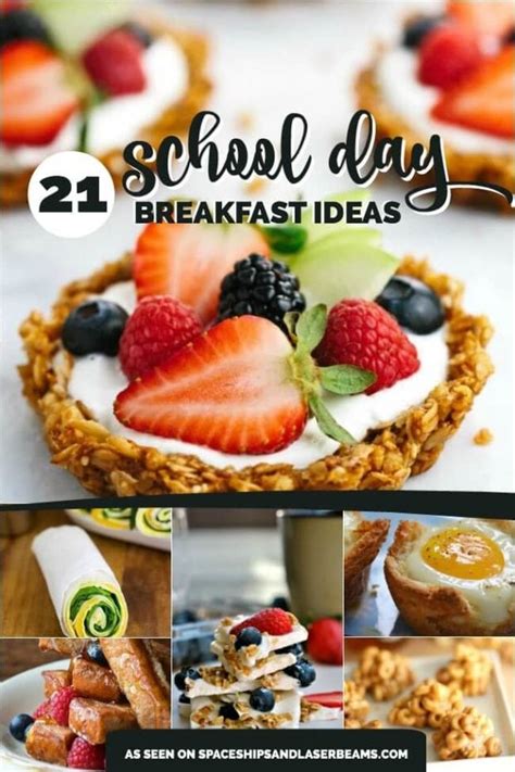 21 School Day Breakfast Ideas - Spaceships and Laser Beams