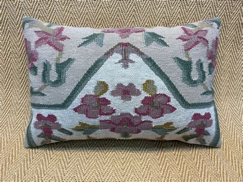 16x24 Kilim Pillow Cover Vintage Decor Rug Pillow Wool Cushion Cover