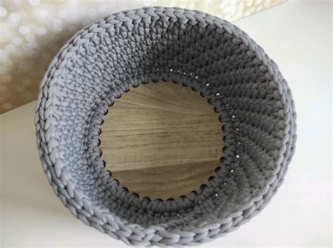 Интерьерная корзинка из полиэфирного шнура в интернет-магазине на ...