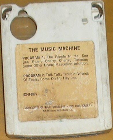 The Music Machine - (Turn On) The Music Machine (1966, 4-Track ...