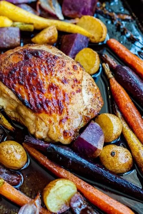 Sheet Pan Honey Balsamic Chicken Home Made Interest