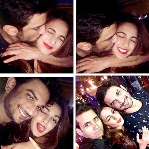 Check Out Sushant Singh Rajputs Reunion With Kiara Advani With Kiss