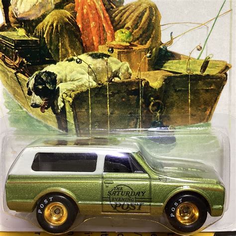 未使用に近いホットウィール 70 シェビー ブレイザー シボレー THE SATURDAY EVENING POST Hot Wheels の落札情報詳細 ヤフオク落札価格検索