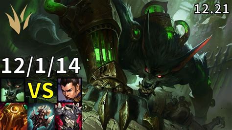 Warwick Jungle Vs Xin Zhao Ranked Master Patch KR 12 21 YouTube