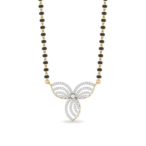 The Dipshree Diamond Mangalsutra By Pc Jeweller