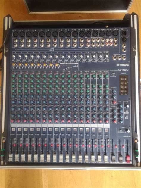 Yamaha MG206C Analog mixer, 20 channels - Accessories & Other Musically ...