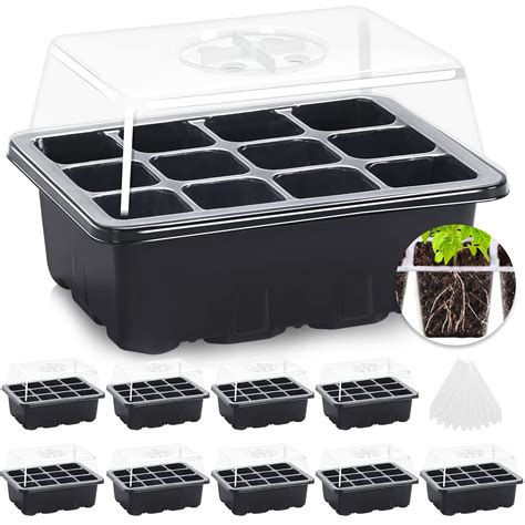 Snapklik MIXC 10 Packs Seed Starter Tray Seed Starter Kit