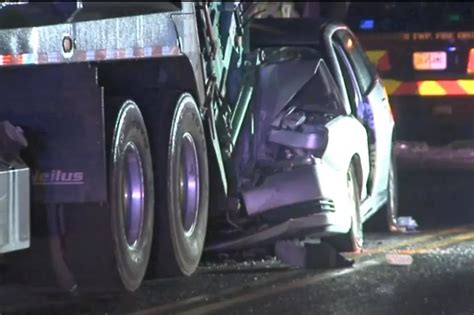 Nj Driver Dies After Crashing Into Garbage Truck