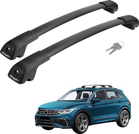 Buy Bougerv Car Roof Rack Cross Bars For Volkswagen Vw Tiguan