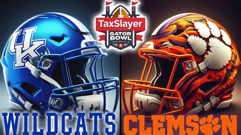 Kentucky Vs Clemson Gator Bowl College Football Updated