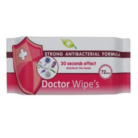 Servetele Umede Antibacteriene Bucati Doctor Wipe S Bebe Tei