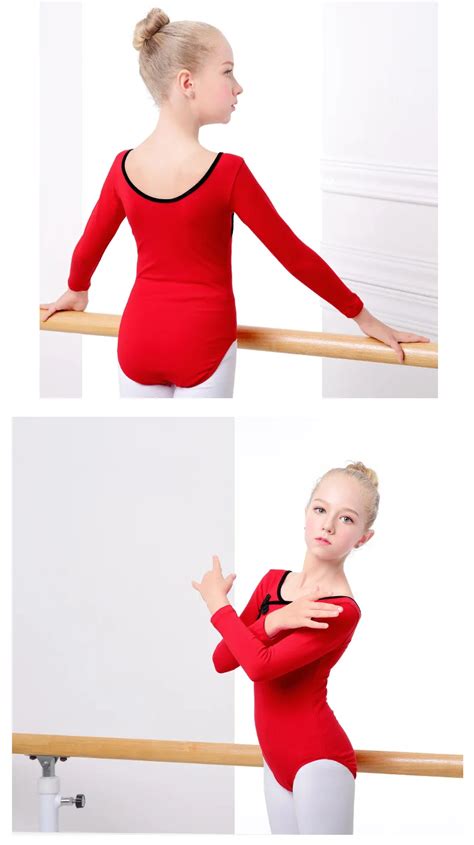 Red Ballet Leotards Chinese Knot Dance Clothes Kids Buy Ballet