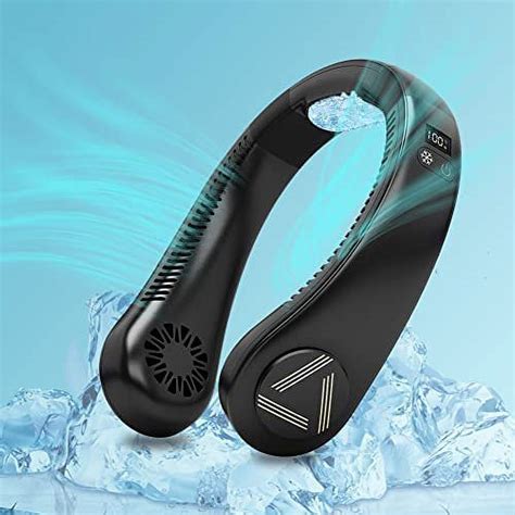 Personal Neck Fan With Integrated Cooling Technology Portable Air