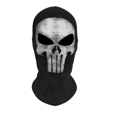 Punisher Mask Balaclava Motorcycle Face Mask Motorcycle Mask Skull Mask