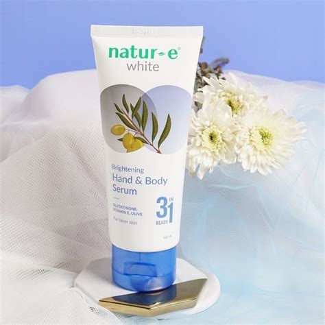 Jual Natur E White Brightening Hand Body Serum 180ml Shopee Indonesia