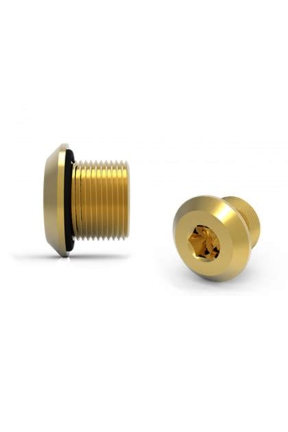 Brass Nickel Plated Metric Entry Of Dome Head Stopping Plug