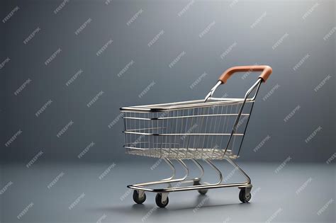 Premium Photo | Supermarket trolley