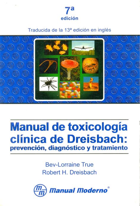 Manual De Toxicologia Clinica De Dreisbach Prevencion Diagnostico Y