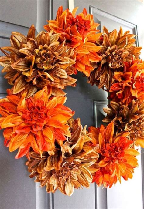 Best Ideas To Create Fall Wreaths Diy Top Handy Inspirations Easy