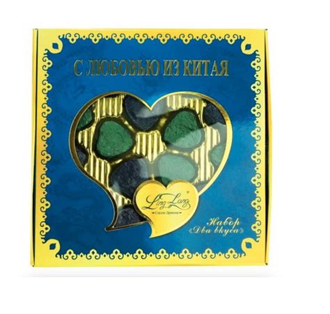Китайский чай Сапфировое сердце Дракона (Зеленый+Улун) - купить с ...