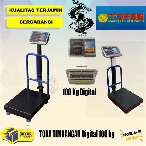 Timbangan Duduk Digital Kg Tora Timbangan Digital Elekrik Serbaguna