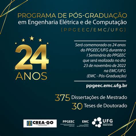 Comemoração Dos 24 Anos Do Programa De Pós Graduação Em Engenharia