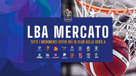 Lba Mercato Tutti I Movimenti Delle Squadre Di Serie A Legabasket It