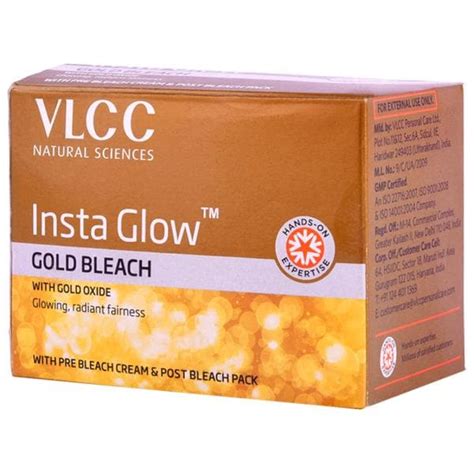 Vlcc Insta Glow Gold Bleach G Jiomart