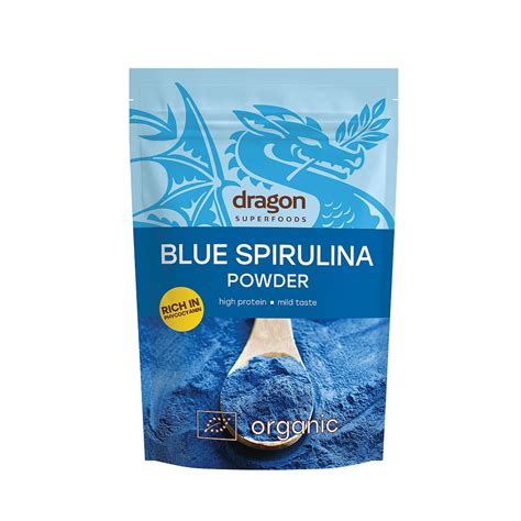 Spirulina Albastra Pulbere Bio G Dragon Superfoods Farmacia Tei