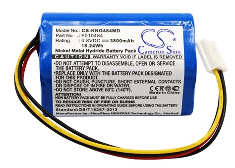 3800mAh Cameron Sino Replacement Battery for Kangaroo ePump Enteral ...