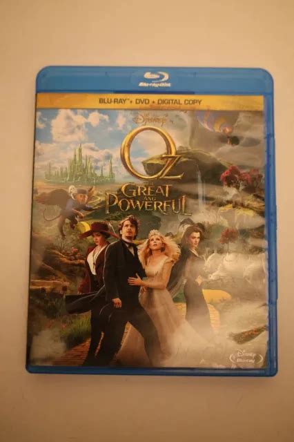 OZ THE GREAT And Powerful Blu Ray DVD 2013 2 Disc Set Includes