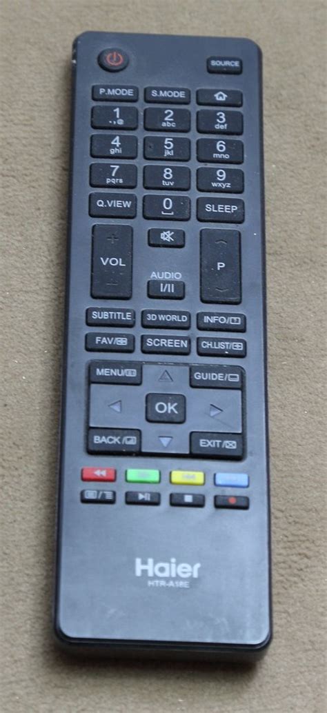 Original Haier Fernbedienung HTR-A18E für TV-Gerät / Ersatzteil