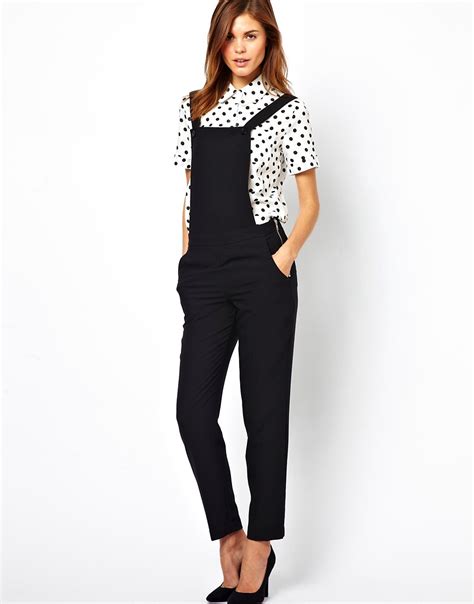 Warehouse Warehouse Dungaree Trousers At Asos