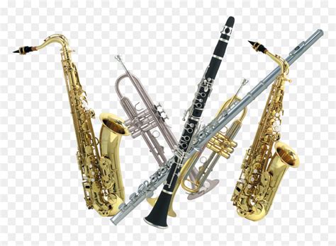 School Band Cliparts - Band Instruments, HD Png Download - vhv