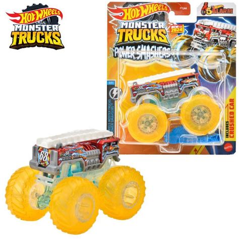 Машинка Mattel Hot Wheels Monster Trucks Монстр трак FYJ44 5 Alarm купить на OZON по низкой