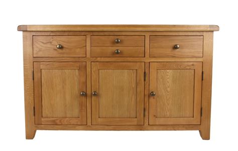 Torino Oak Large Sideboard Torino Oak Furniture Range