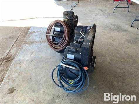 Sanborn Black Max Air Compressors Bigiron Auctions