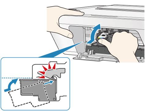 Canon Pixma Manuals Mg Series Replacing A Fine Cartridge