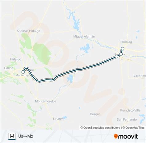 Ruta Greyhound Us Horarios Paradas Y Mapas Mcallen Bus Station