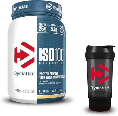 Dymatize ISO 100 Hydrolyzed Gourmet Vanilla 932g Whey Protein